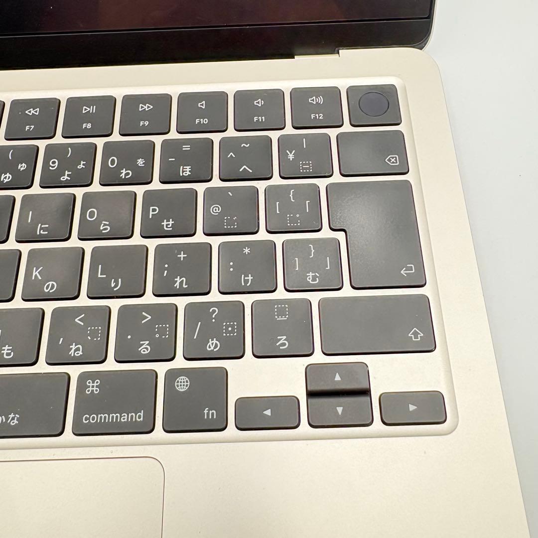 アップル マックブックエアー M2チップ搭載 13インチ 0819-S6679h