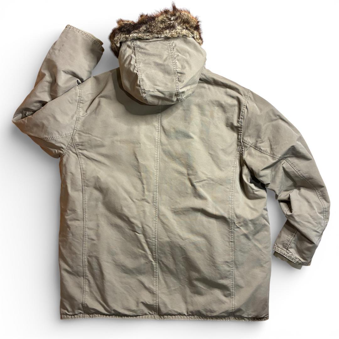 美品 OLD GAP ミリタリーコート ボアライナー Y2K ビッグサイズ