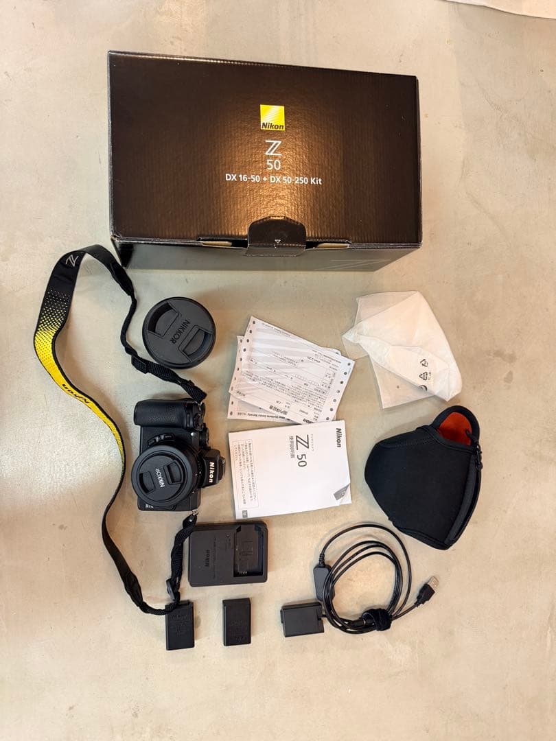 NikonZ50 ミラーレスカメラ DX 16-50 Kit レンズ2本セット
