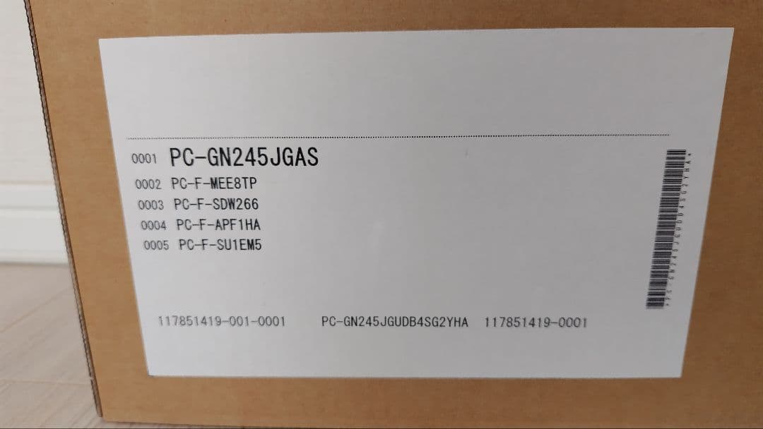 NEC LAVIE Direct N15 S ホワイト ノートPC