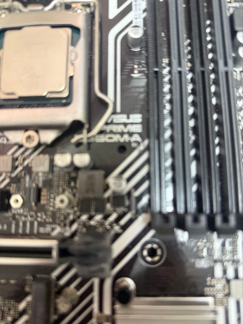 動作品　ASUS PRIME B560M-A とi3 10100セット