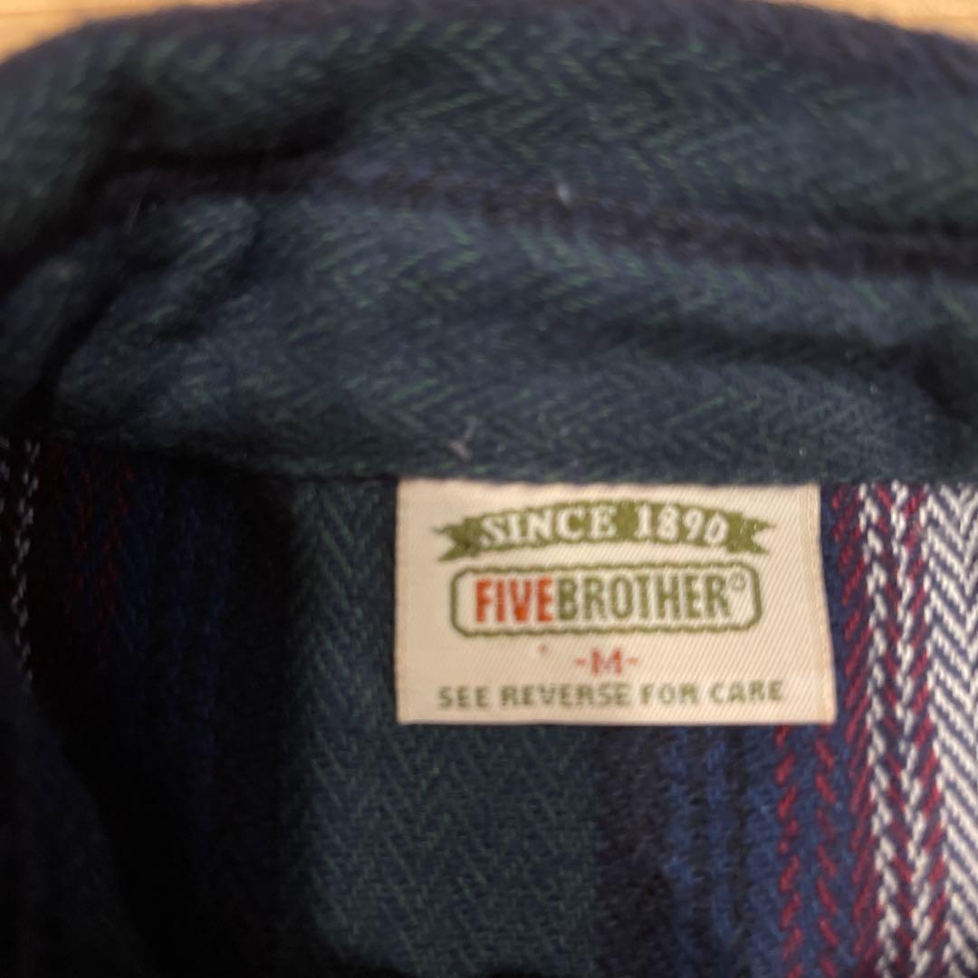 70s〜80s ファイブブラザー FIVEBROTHER ヘビーネル　 USA製