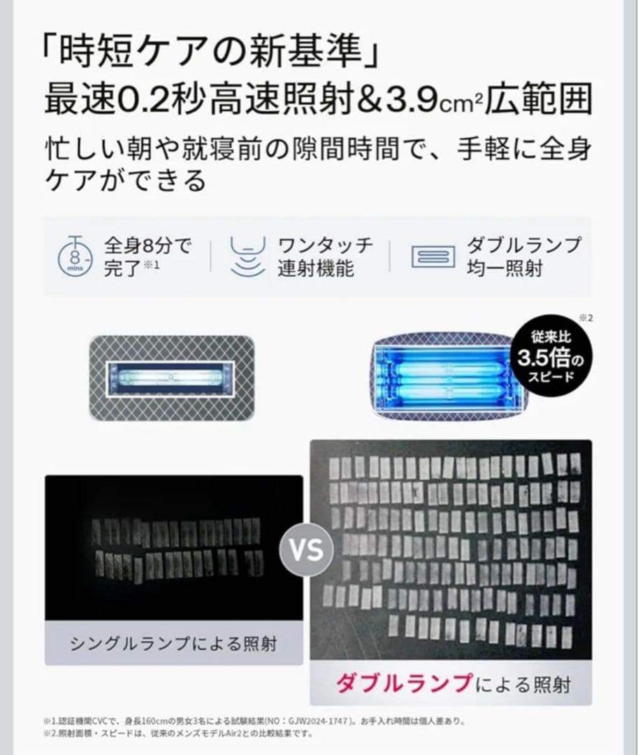 Ulike X Plus メンズ VIO 光脱毛器 高出力 定期的ケアから解放！