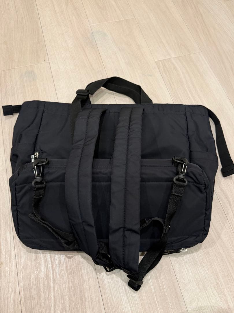 アニエスベー　ロゴ　ペアレンツバッグ　マザーズバッグ　2way