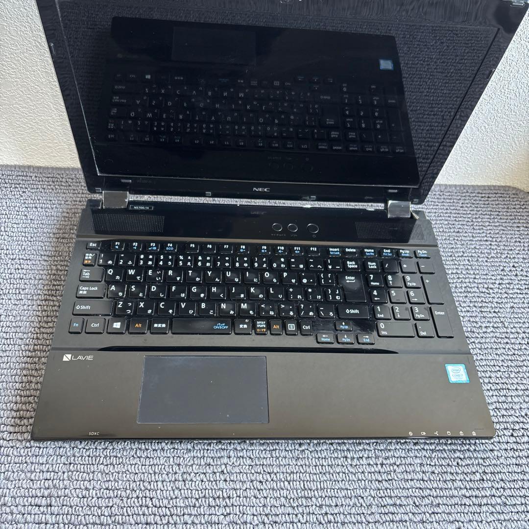 NEC Lavie NS700/H i7第7世代　メモリ4GB #6574