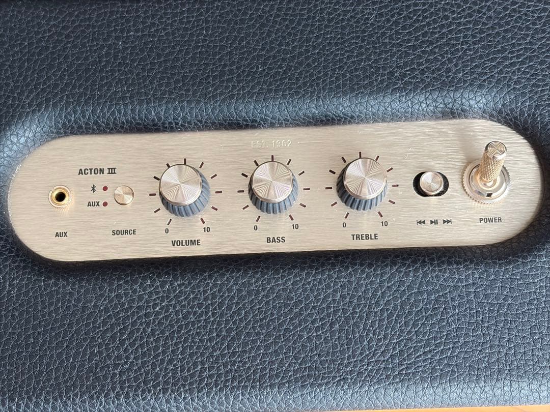 Marshall Acton III 美品 ワイヤレススピーカー