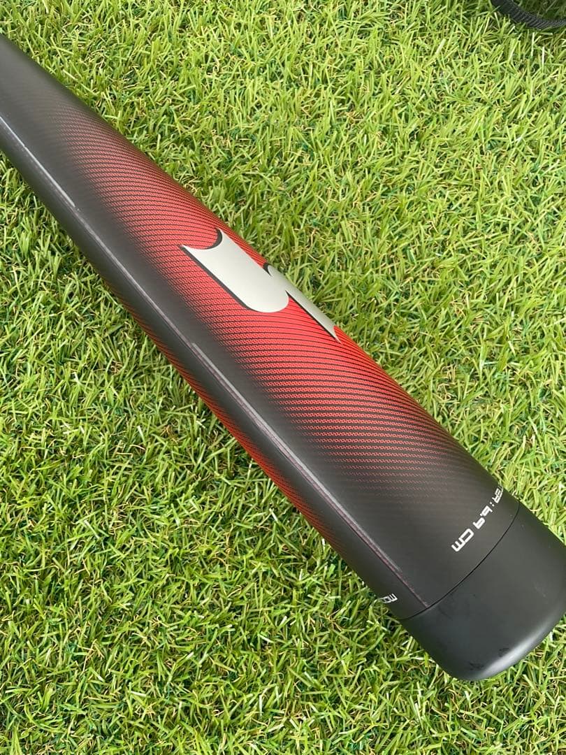 新品　軟式 大人 SSK MM23 83cm 700g ブラック×レッド