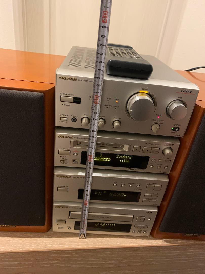 (美品)ONKYO INTEC205 A-907X セットその他