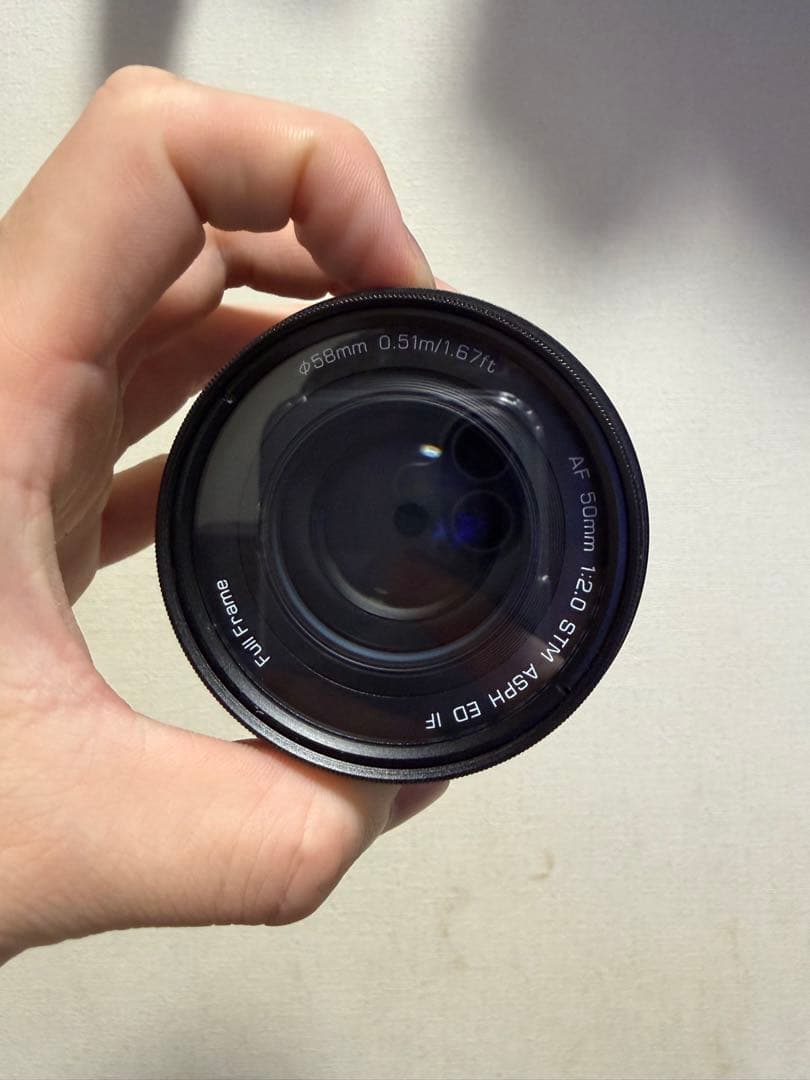 ぐっちょる様用 VILTROX AF 50mm 2.0 FE 単焦点レンズ 美品