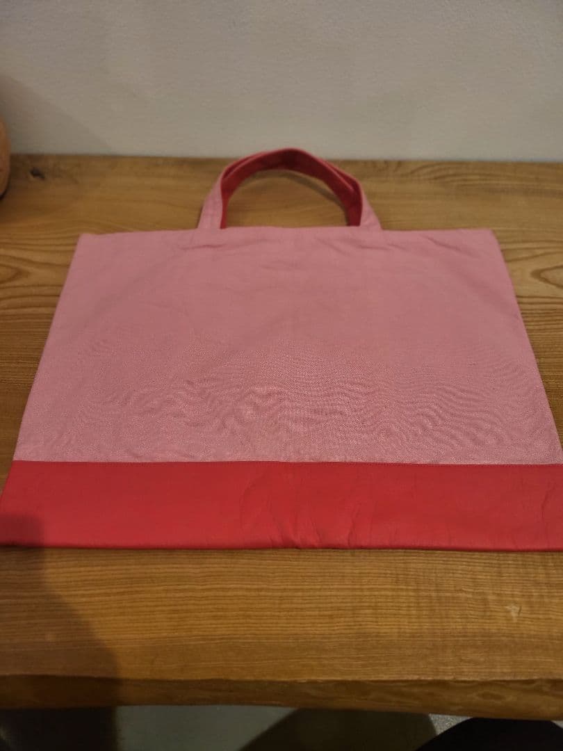 ファミリア　デニムバッグ　ピンク　リバティ