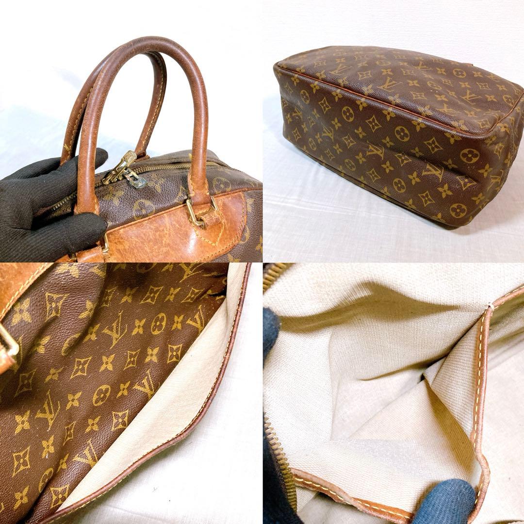 804 ルイヴィトン モノグラム　ハンドバッグ　ボストンバッグ　ドーヴィル