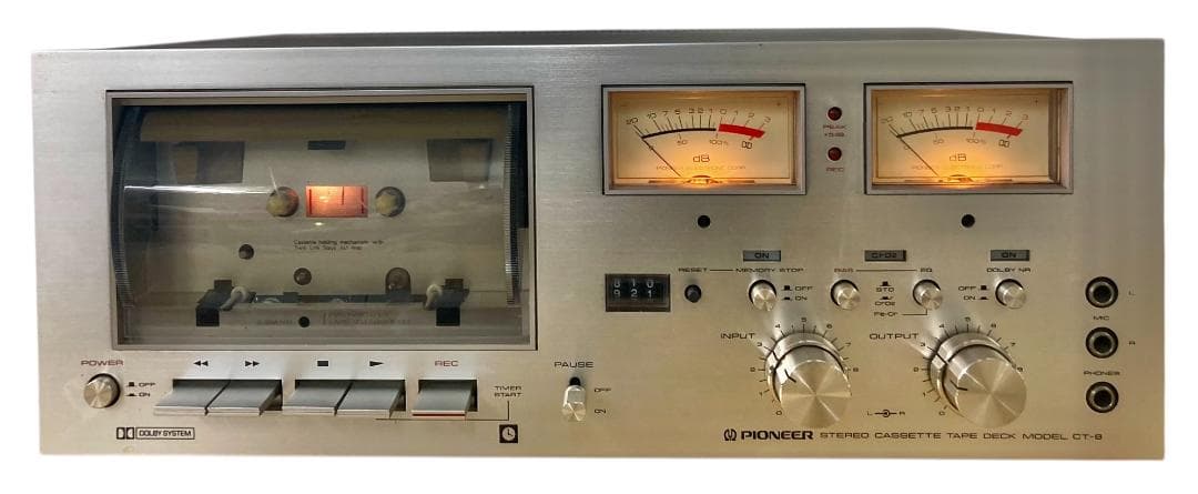 HFD2027 ★現状品★ pioneer パイオニア カセットデッキ CT-8