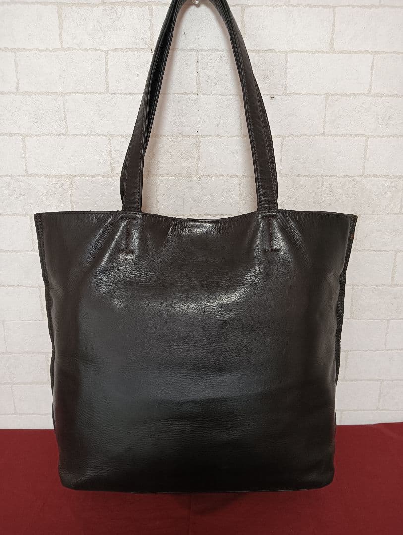 camel 美品! 最高級！ポールスミス コレクション オールレザーバッグ