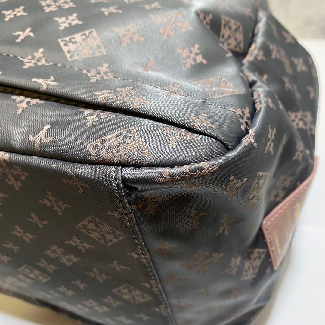 【未使用級】russet　トラベルボストンバッグ　グレーピンク