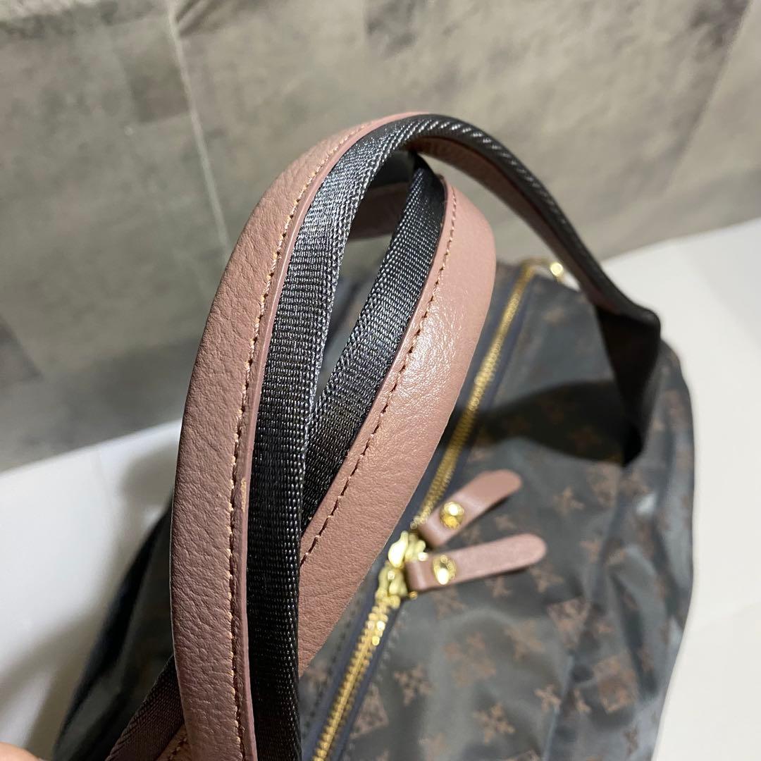 【未使用級】russet　トラベルボストンバッグ　グレーピンク