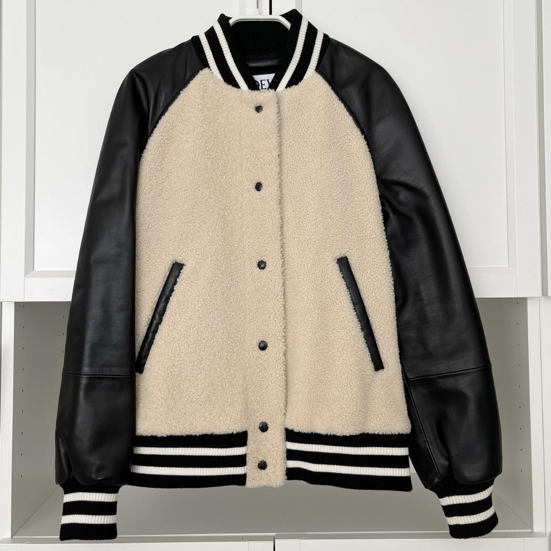 ロエベ　ブルゾン　ジャケット　サイズ36　ムートン　ラム