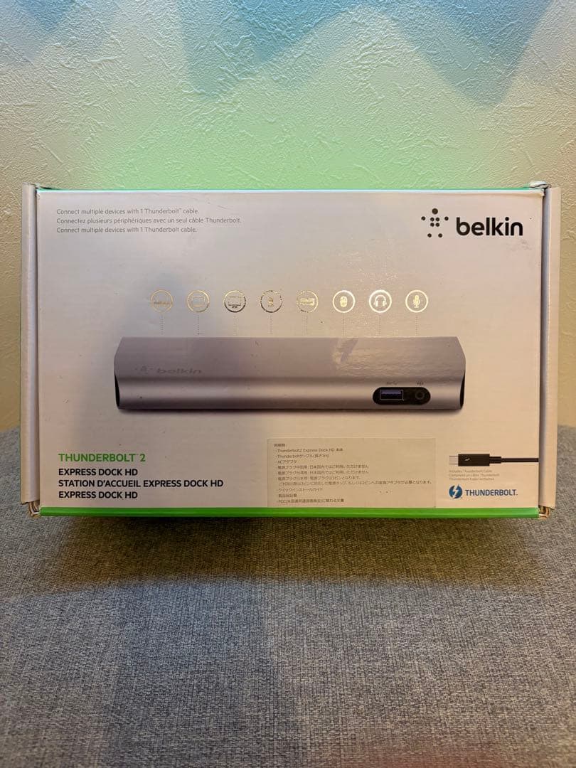 分配器・切替器 belkin Thunderbolt 2 Express Dock HD
