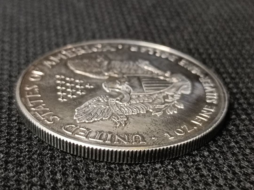 2002年 アメリカ イーグル銀貨 1ドル