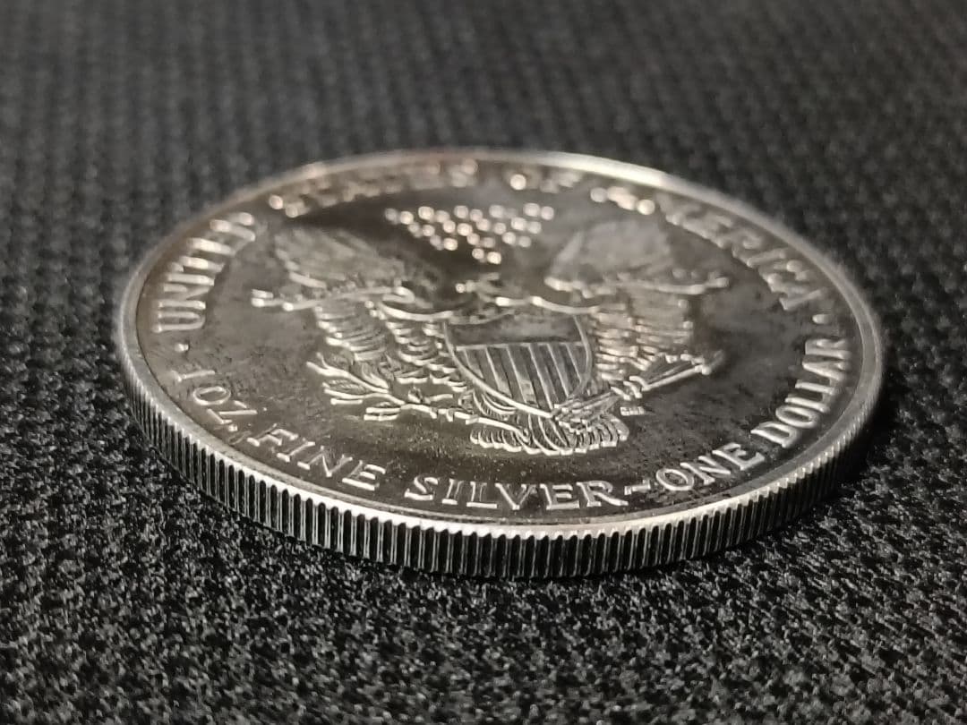 2002年 アメリカ イーグル銀貨 1ドル