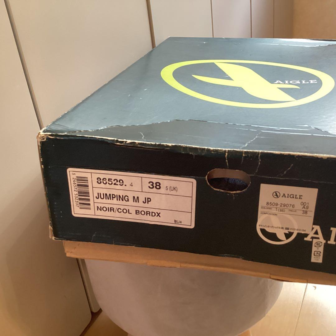 AIGLE エーグル ジャンピング ラバーブーツ 38