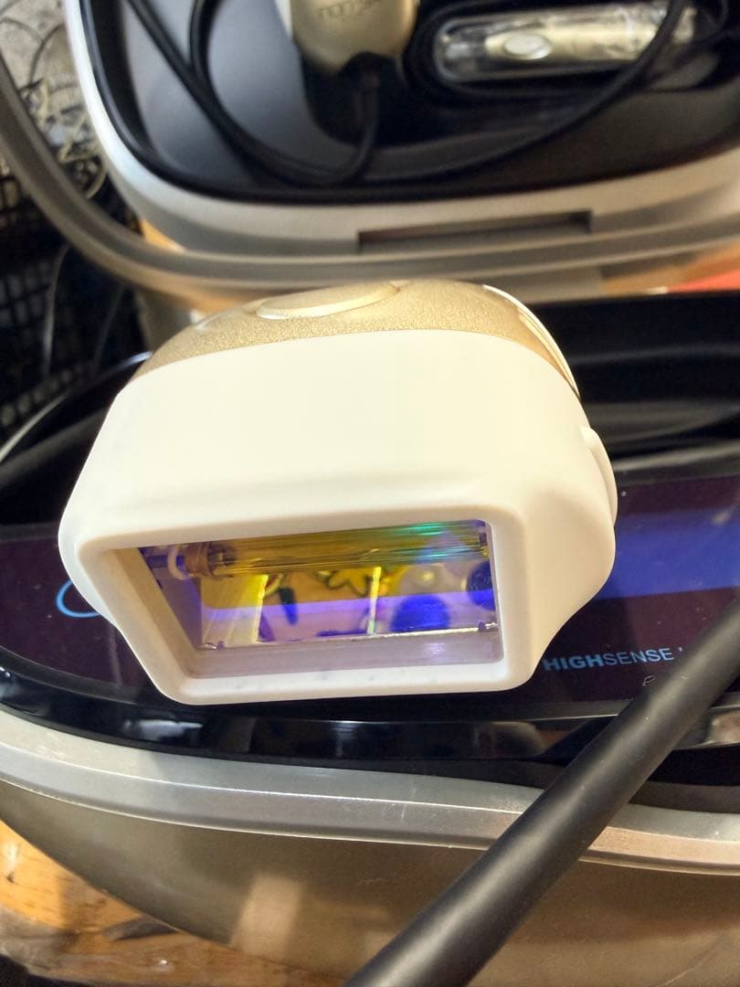 ケノン　Ver6.0 カートリッジ付き ゴールド 脱毛器