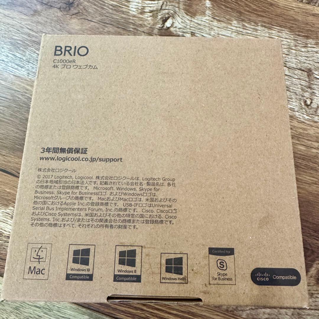 ロジクールBRIO C1000eR 4K プロ ウェブカム
