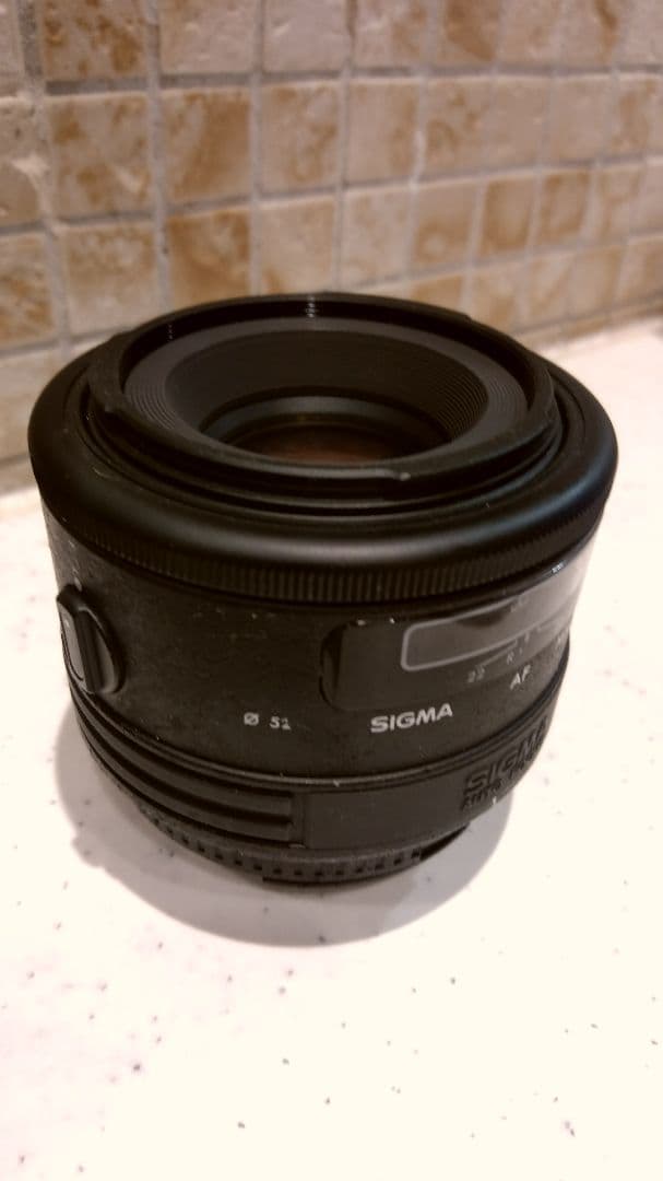 値下げ、シグマ、Af,90ミリ、f2.8、ニコン用、接写可能