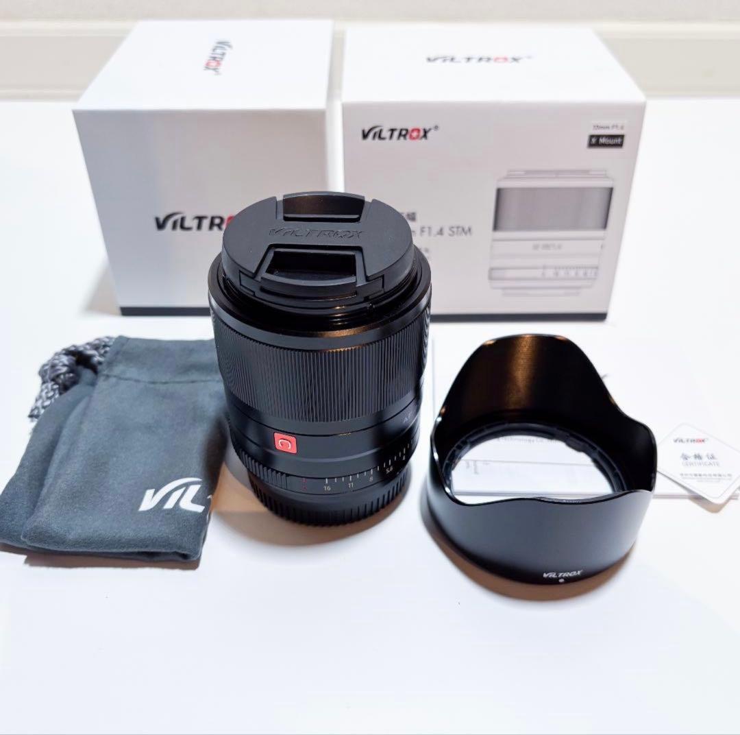【美品】VILTROX 単焦点レンズ AF 33mm F1.4 STM F1.4