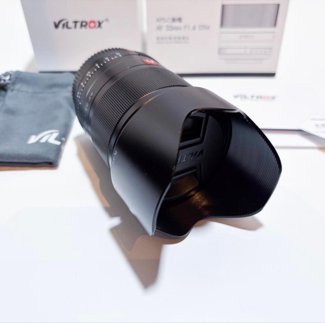 【美品】VILTROX 単焦点レンズ AF 33mm F1.4 STM F1.4