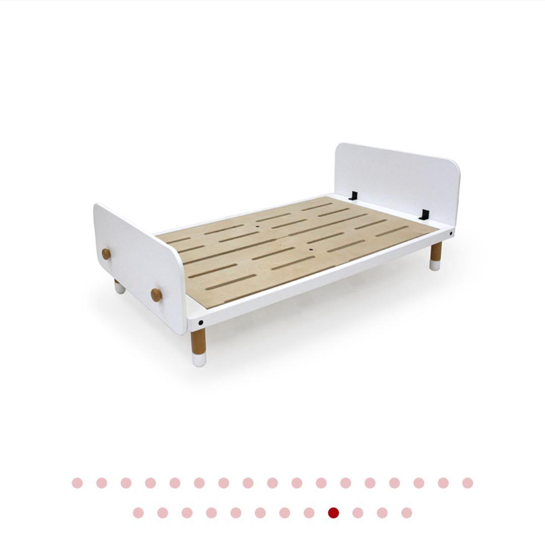 延長ボード付★HOPPLE BEBEDキッズベッド