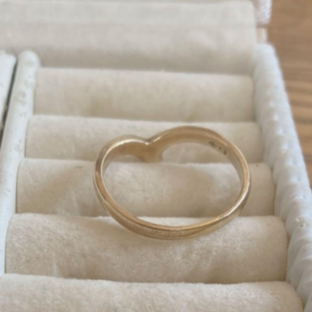 ジュエリーマキ ゴールドリング　指輪　メンズ　レディース　k9