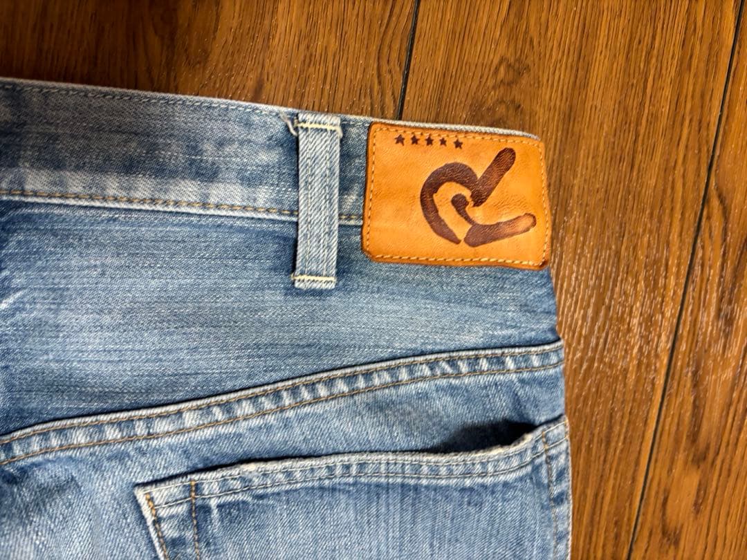 ライ麦デニムのクロスビー5（淡）30インチ