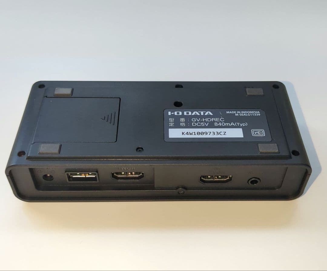 I-O DATA GV-HDREC　ゲームキャプチャーボード