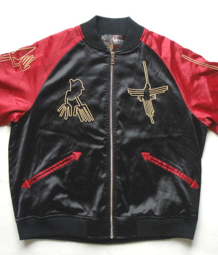 ナスカジャン ハードコアチョコレート 月刊ムー ブラック&レッド