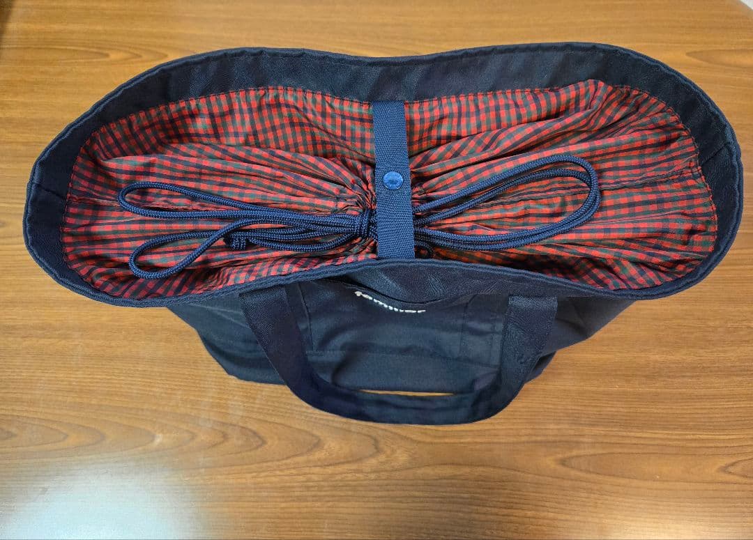 Familiar　マザーズバッグ(赤系ファミリアチェック)