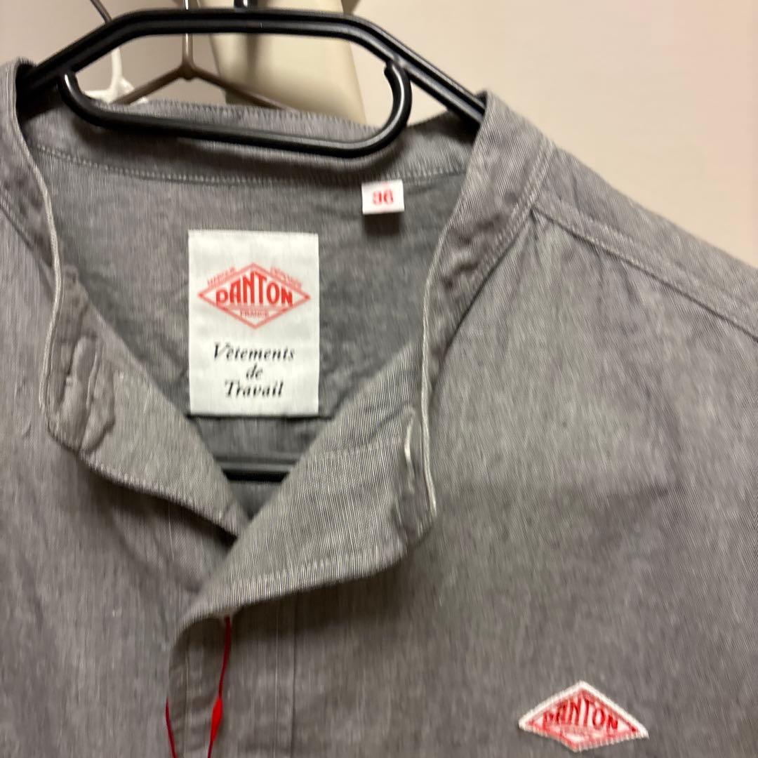 DANTON 長袖シャツ グレー 36