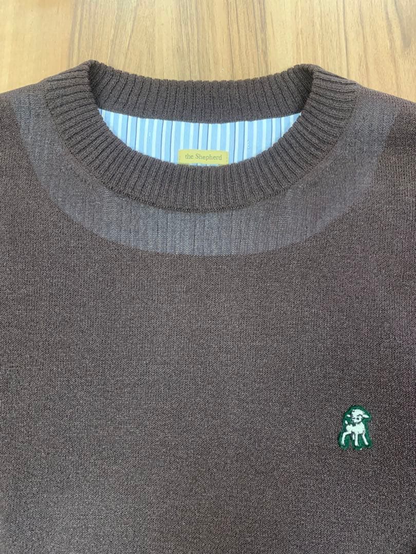 the shepherd ニット ブラウン 2 アンダーカバー
