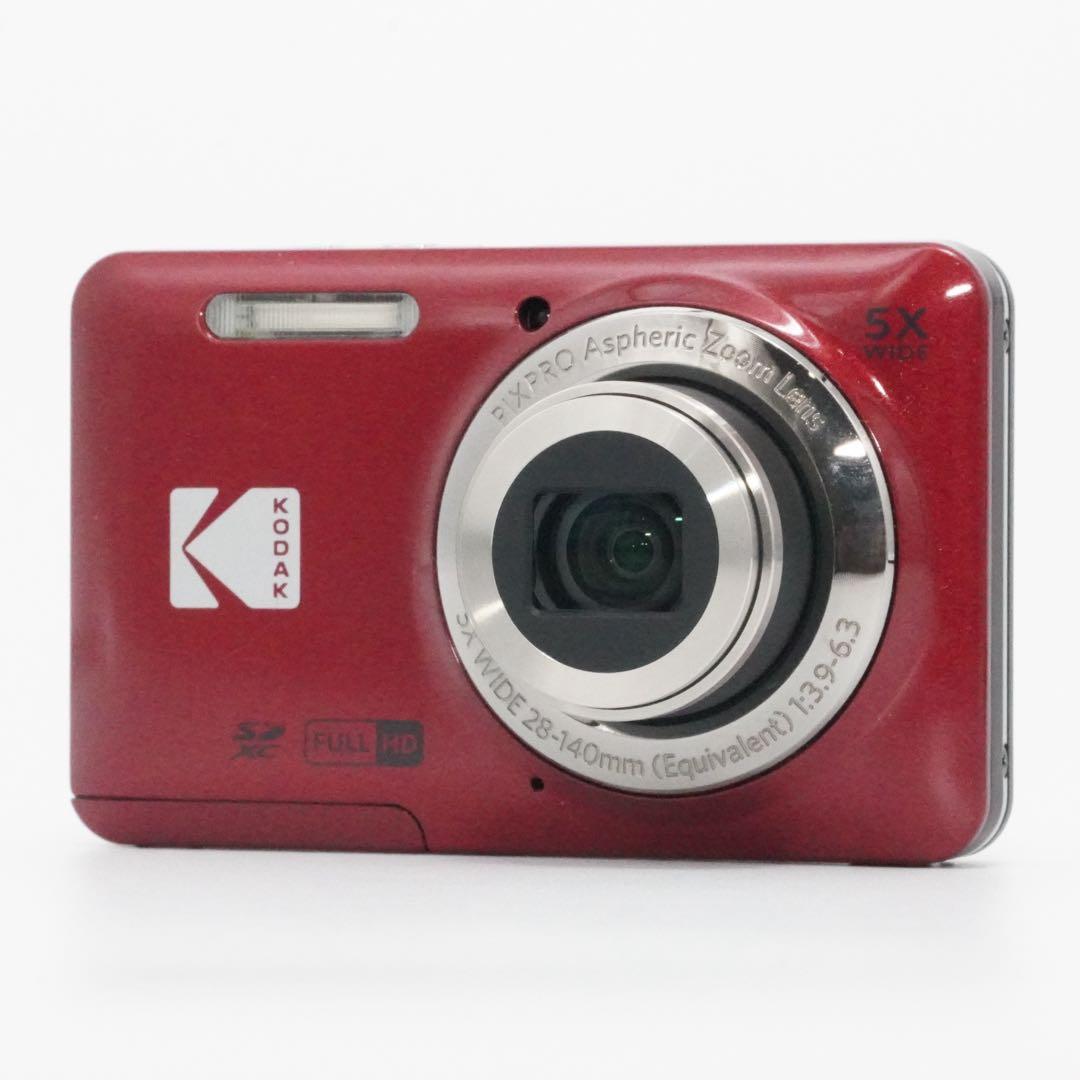 KODAK PIXPRO FZ55 レッド デジタルカメラ