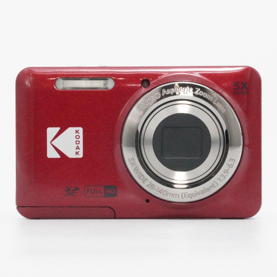 KODAK PIXPRO FZ55 レッド デジタルカメラ