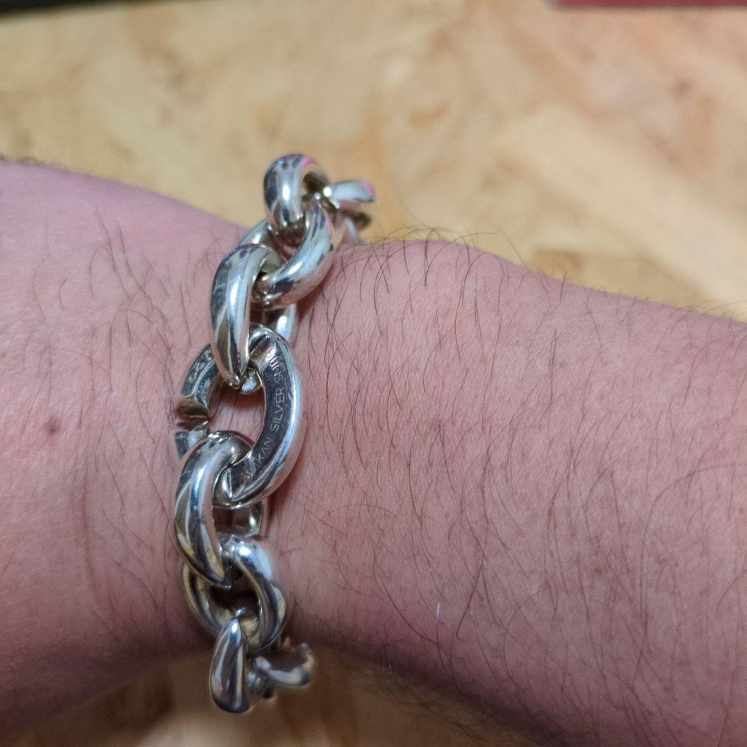 WAKAN SILVER SMITH HomageBraceletMove　L