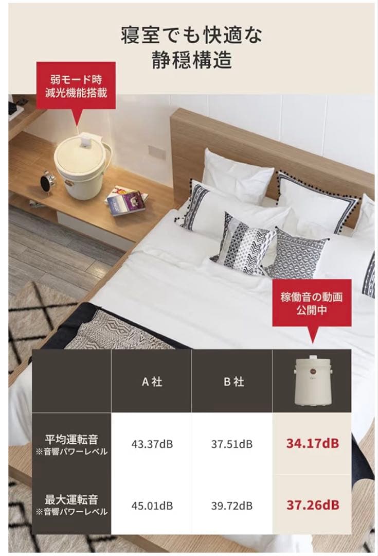 Clarity クラリティ スチーム式加湿器 クリーンポット 3.0L 加熱式