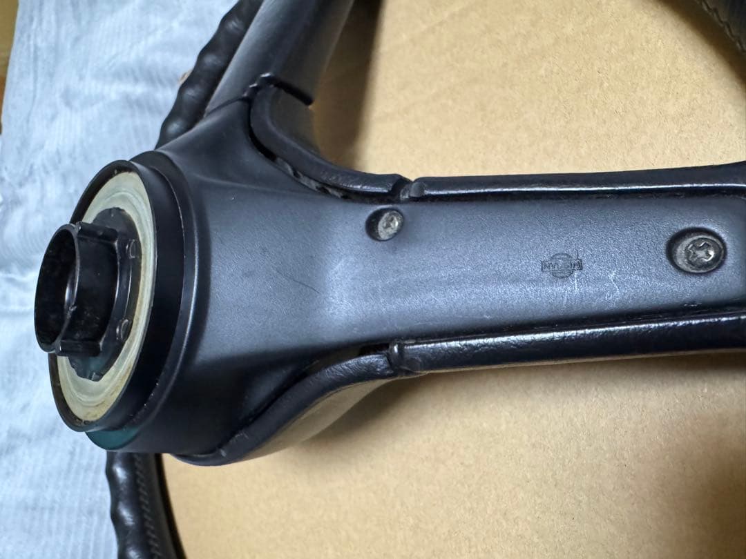 【美品】日産スカイラインR31 純正ハンドル　ステアリング