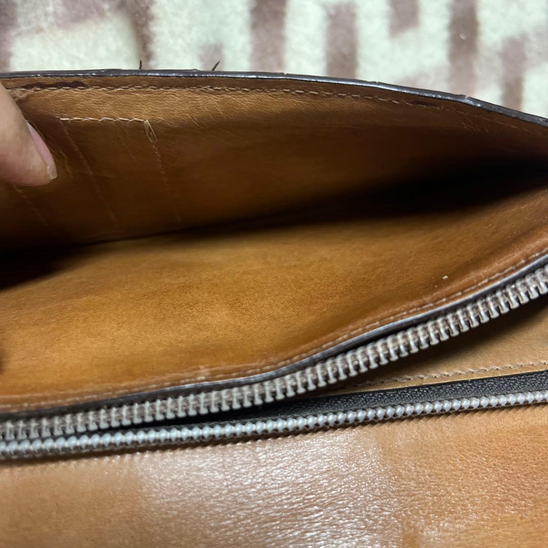 希望額へ　大丸購入　ベルルッティ長財布 カリグラフィ