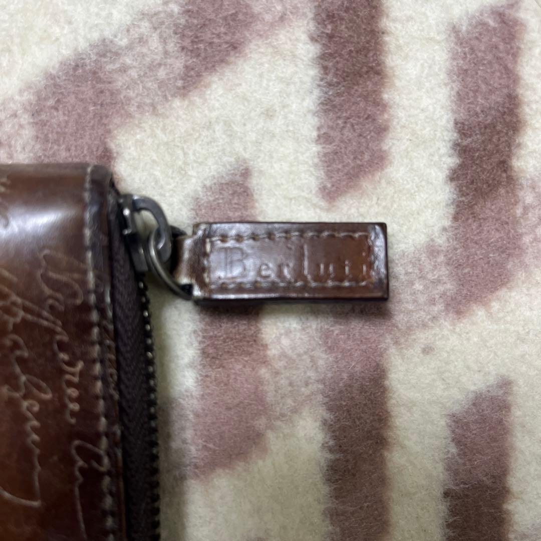 希望額へ　大丸購入　ベルルッティ長財布 カリグラフィ