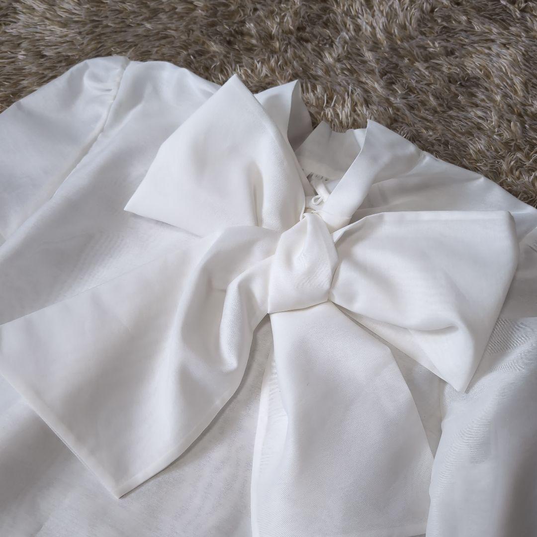 花様　DOUBLE STANDARD CLOTHING 新品オーガンジーリボン