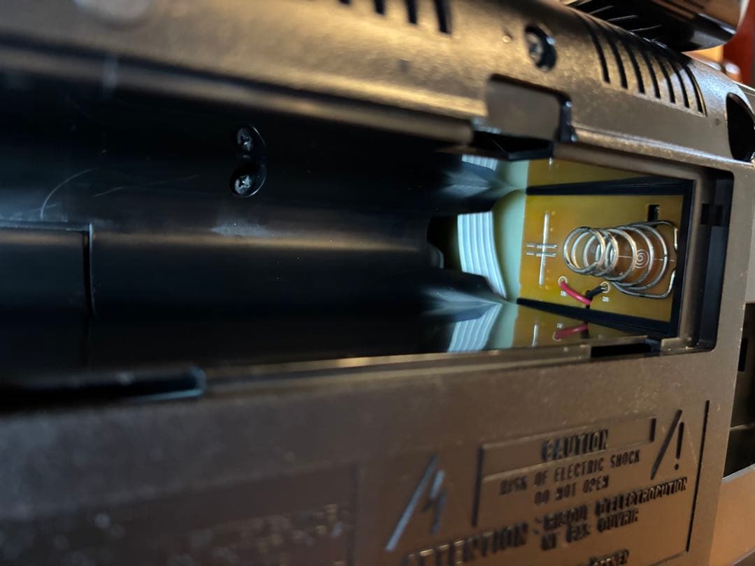 Victor RC-X55 ラジカセ：作動品