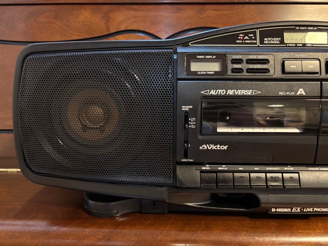 Victor RC-X55 ラジカセ：作動品