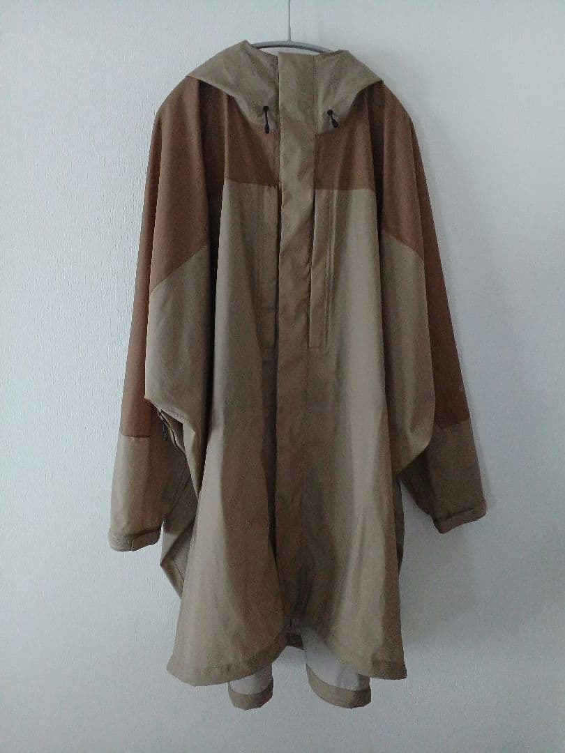 THE NORTH FACE タグアンポンチョ WM 袋付き ベージュ