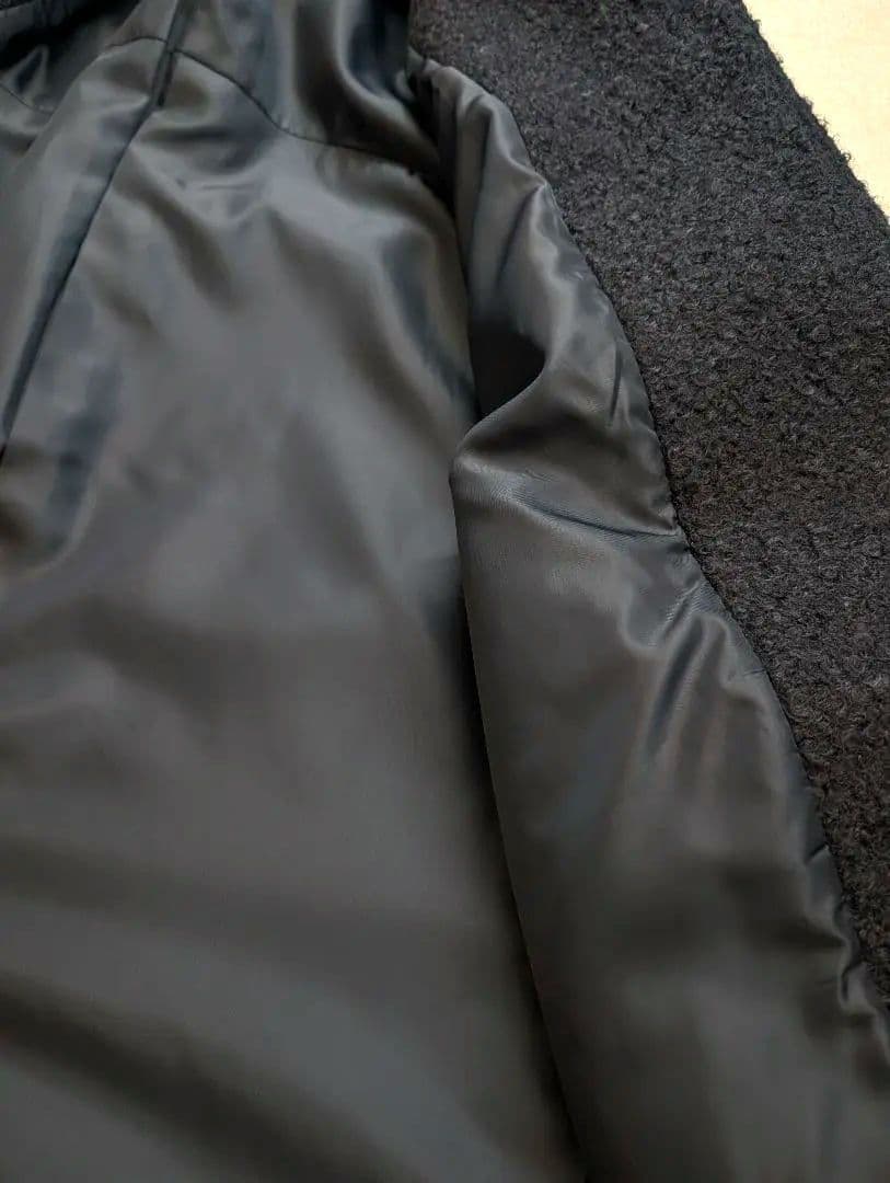 【未使用・美品】暖かい　F by ROSSO　ブークレステンカラーコート