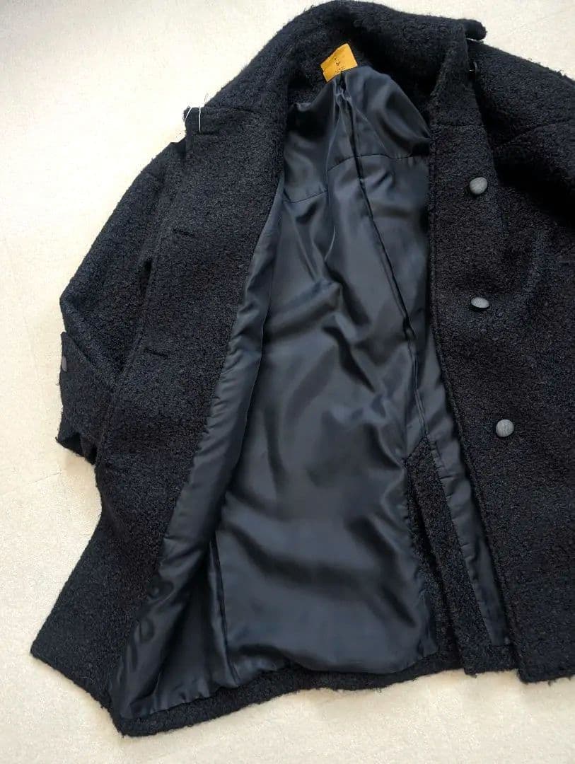 【未使用・美品】暖かい　F by ROSSO　ブークレステンカラーコート